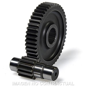 Desarrollo Secundario Con Eje Rueda Piaggio