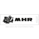 Adhesivo Malossi MHR Negro 16 cm