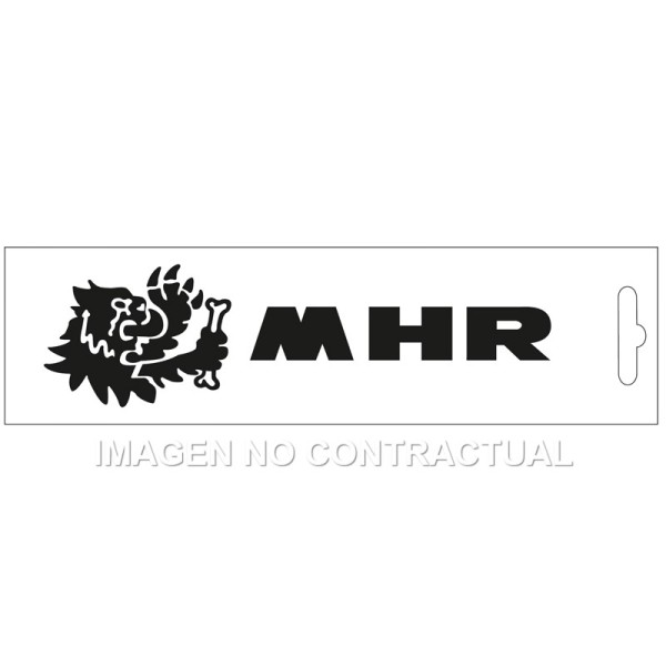 Adhesivo Malossi MHR Negro 16 cm