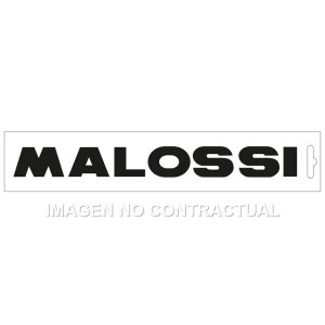 Adhesivo Malossi Negro 16,6 cm