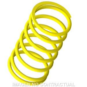 Muelle Polea Conducida Malossi Amarillo Yamaha