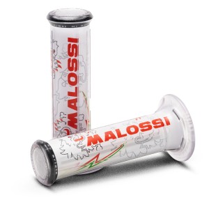 PUÑOS MALOSSI TRIBAL BLANCO CIERRE LATERAL