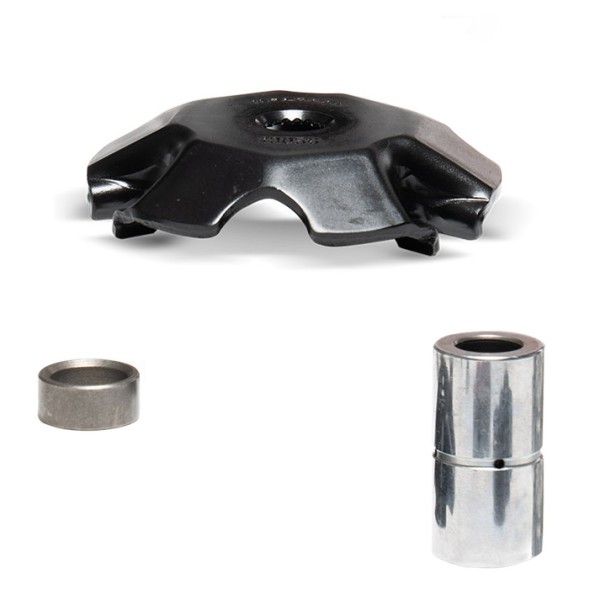 Tapa Rampas y eje Variador Malossi MHR Aluminium