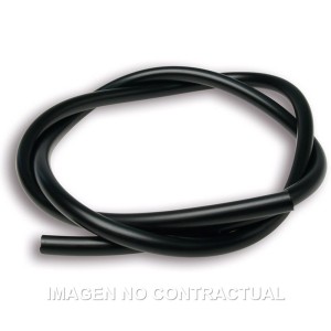 TUBO GASOLINA MALOSSI PVC NEGRO 1 M