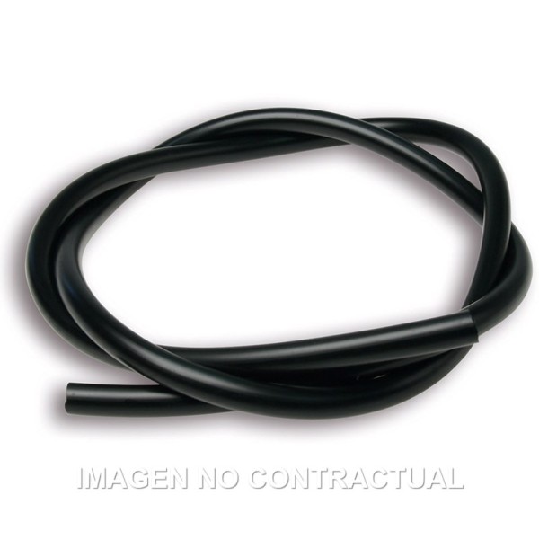 TUBO GASOLINA MALOSSI PVC NEGRO 1 M