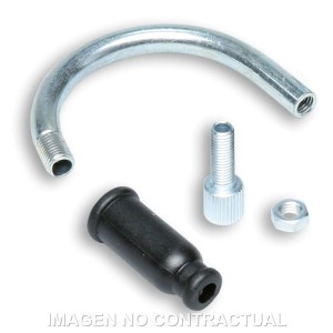 Conjunto conducto inclinado 160º