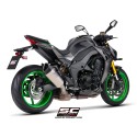 Escape SC Project para Kawasaki Z1100 - SE (2026) – SC1-R titanio