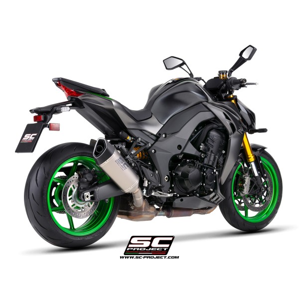 Escape SC Project para Kawasaki Z1100 - SE (2026) – SC1-R titanio