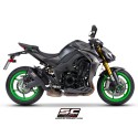 Escape SC Project para Kawasaki Z1100 - SE (2026) – S1 titanio negro mate