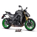 Escape SC Project para Kawasaki Z1100 - SE (2026) – S1 titanio negro mate