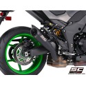 Escape SC Project para Kawasaki Z1100 - SE (2026) – S1 titanio negro mate