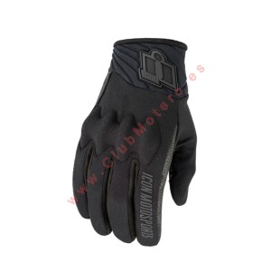 GUANTES ICON ANTHEM 3 NEGRO