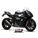 SC Project para KAWASAKI NINJA ZX-10R - RR (2016 - 2020) - Escape CR-T titanio, con supresor de catalizador