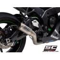 SC Project para KAWASAKI NINJA ZX-10R - RR (2016 - 2020) - Escape CR-T titanio, con supresor de catalizador