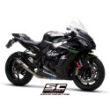 SC Project para KAWASAKI NINJA ZX-10R - RR (2016 - 2020) - Escape CR-T carbono, supresor de catalizador