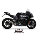 SC Project para KAWASAKI NINJA ZX-10R - RR (2016 - 2020) - Escape GP70-R titanio, con supresor de catalizador
