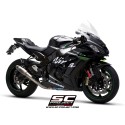 SC Project para KAWASAKI NINJA ZX-10R - RR (2016 - 2020) - Escape GP70-R titanio, con supresor de catalizador