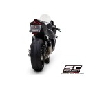 SC Project para KAWASAKI NINJA ZX-10R - RR (2016 - 2020) - Escape GP70-R titanio, con supresor de catalizador