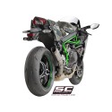 SC Project para KAWASAKI NINJA H2 (2015 - 2020) - Escape GP70-R titanio