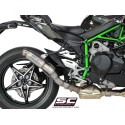 SC Project para KAWASAKI NINJA H2 (2015 - 2020) - Escape GP70-R titanio