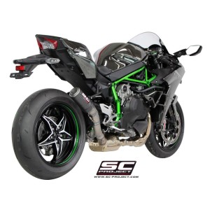 SC Project para KAWASAKI NINJA H2 (2015 - 2020) - Escape CR-T carbono