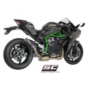 SC Project para KAWASAKI NINJA H2 (2015 - 2020) - Escape CR-T carbono