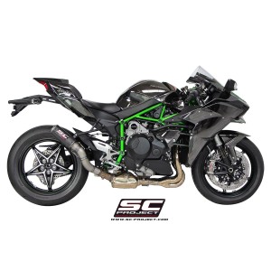 SC Project para KAWASAKI NINJA H2 (2015 - 2020) - Escape CR-T carbono