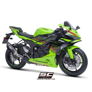 SC Project para KAWASAKI NINJA ZX-6R (2024 - 2026) - Escape SC1-R carbono