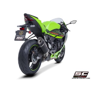 SC Project para KAWASAKI NINJA ZX-6R (2024 - 2026) - Escape SC1-R carbono