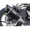 SC Project para KAWASAKI NINJA ZX-6R (2024 - 2026) - Escape SC1-R carbono