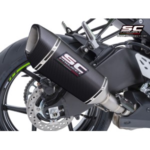 SC Project para KAWASAKI NINJA ZX-6R (2024 - 2026) - Escape SC1-R carbono