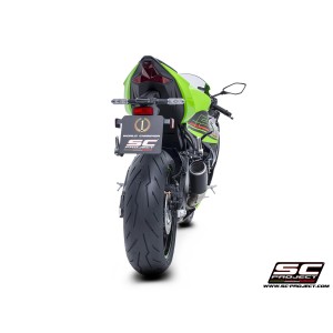 SC Project para KAWASAKI NINJA ZX-6R (2024 - 2026) - Escape CR-T carbono