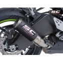 SC Project para KAWASAKI NINJA ZX-6R (2024 - 2026) - Escape CR-T carbono