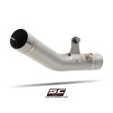 SC Project para KAWASAKI NINJA ZX-6R (2024 - 2026) - Tubo de enlace central titanio, compatible gama específica SC-Project