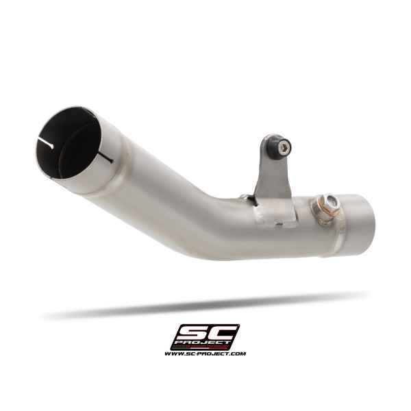 SC Project para KAWASAKI NINJA ZX-6R (2024 - 2026) - Tubo de enlace central titanio, compatible gama específica SC-Project