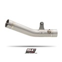 SC Project para KAWASAKI NINJA ZX-6R (2024 - 2026) - Tubo de enlace central titanio, compatible gama específica SC-Project