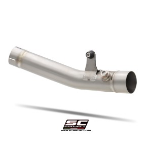SC Project para KAWASAKI NINJA ZX-6R (2024 - 2026) - Tubo de enlace central titanio, compatible gama específica SC-Project