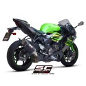 SC Project para KAWASAKI NINJA ZX-6R 636 (2019 - 2021) - Escape SC1-R carbono