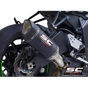 SC Project para KAWASAKI NINJA ZX-6R 636 (2019 - 2021) - Escape SC1-R carbono