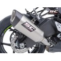 SC Project para KAWASAKI NINJA ZX-6R 636 (2019 - 2021) - Escape SC1-R titanio