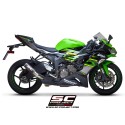 SC Project para KAWASAKI NINJA ZX-6R 636 (2019 - 2021) - Escape CR-T carbono