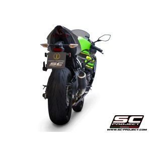 SC Project para KAWASAKI NINJA ZX-6R 636 (2019 - 2021) - Escape CR-T carbono