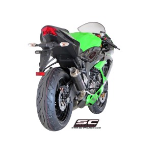 SC Project para KAWASAKI NINJA ZX-6R 636 (2013 - 2017) - Escape GP-M2 carbono