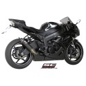 SC Project para KAWASAKI NINJA ZX-6R (2009 - 2012) - Escape GP-M2 carbono