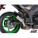 SC Project para KAWASAKI Z1100 - SE (2026) - Escape CR-T titanio, con malla antipiedras