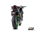 SC Project para KAWASAKI Z900 - Z900 A2 (2025 - 2026) - Escape CR-T carbono, con malla antipiedras