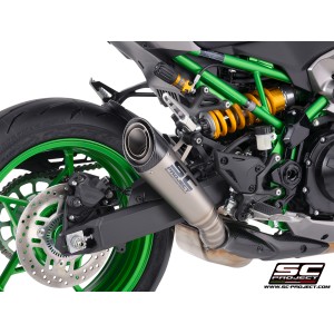 SC Project para KAWASAKI Z900 - Z900 A2 (2025 - 2026) - Escape S1 titanio