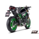 SC Project para KAWASAKI Z900 - Z900 A2 (2025 - 2026) - Escape S1 titanio, negro mate