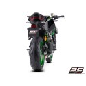 SC Project para KAWASAKI Z900 - Z900 A2 (2025 - 2026) - Escape S1 titanio, negro mate