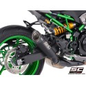 SC Project para KAWASAKI Z900 - Z900 A2 (2025 - 2026) - Escape S1 titanio, negro mate